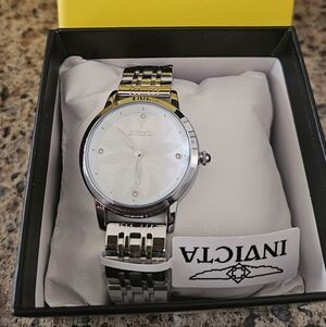 NWT Invicta Silver Women's Wildflower Collection